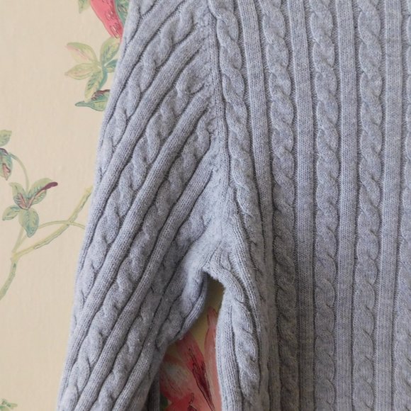 🐾Preppy Varsity Cable Sweater - Picture 3 of 8